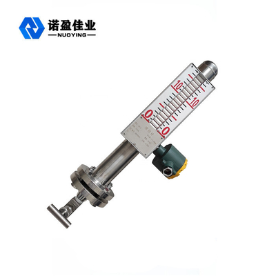 কেনা 24VDC ম্যাগনেটিক ফ্ল্যাপার লেভেল গেজ 6000mm NYUHZ-C সিরিজ online manufacture