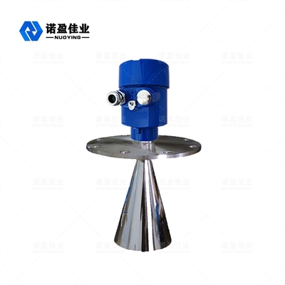 ভালো দাম NYRD803 6.8GHz রাডার লেভেল ট্রান্সমিটার ফ্ল্যাঞ্জযুক্ত রাডার লেভেল গেজ 4-20mA+RS485 35 মিটার ব্যাসার্ধের তরল ট্যাঙ্কের জন্য অনলাইন