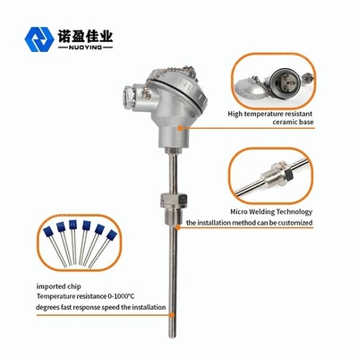 Good price Pt1000 Pt1000 Pt100 RTD বাষ্প শিল্প থার্মোমিটার ডিজিটাল তাপমাত্রা থার্মোকপল প্রোব তাপমাত্রা সেন্সর ট্রান্সডুসার ট্রান্সমিটার অনলাইন
