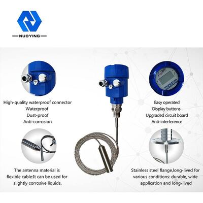 ভালো দাম NYRD-701 30m শক্তিশালী ক্ষয় তরল জন্য যোগাযোগযোগ্য গাইডেড ওয়েভ রাডার স্তর মিটার অনলাইন