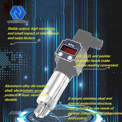ভালো দাম থ্রেড 24VDC NP-93420-IX এর সাথে সংযুক্ত ডিজিটাল ডিসপ্লে প্রেসার সেন্সর ট্রান্সমিটার অনলাইন