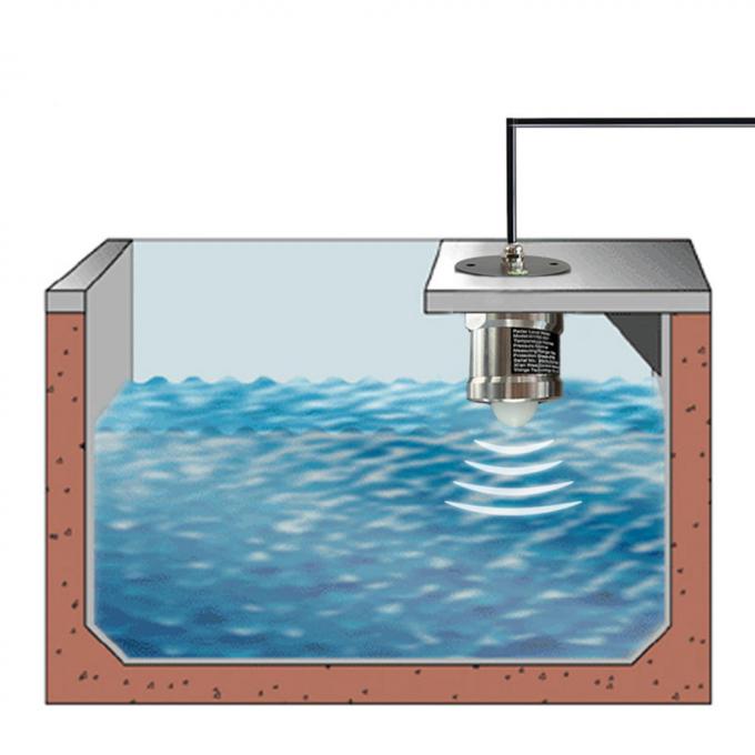 মিলিমিটার ওয়েভ প্রযুক্তি সহ 80GHz রাডার লেভেল সেন্সর, RS485 ওয়াটার রাডার লেভেল সেন্সর ট্রান্সমিটার পরিমাপ 2