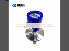 26GHz রাডার সিগন্যাল লেভেল মিটার ওয়েভ রাডার সলিড লেভেল সেন্সর গাইডেড রাডার অ্যাসিড ওয়াটার লেভেল গেজ ট্রান্সমিটার