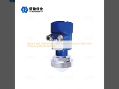 মিডিয়া ঘনত্ব পরিবর্তনের সাথে ট্যাংকগুলিতে রাডার স্তরের ট্রান্সমিটার স্তরের পরিমাপ