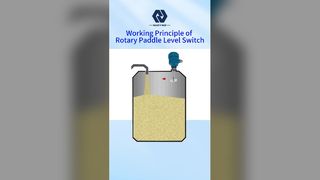 রোটারি প্যাডেল লেভেল সুইচ নির্ভরযোগ্য উপাদান সনাক্তকরণ